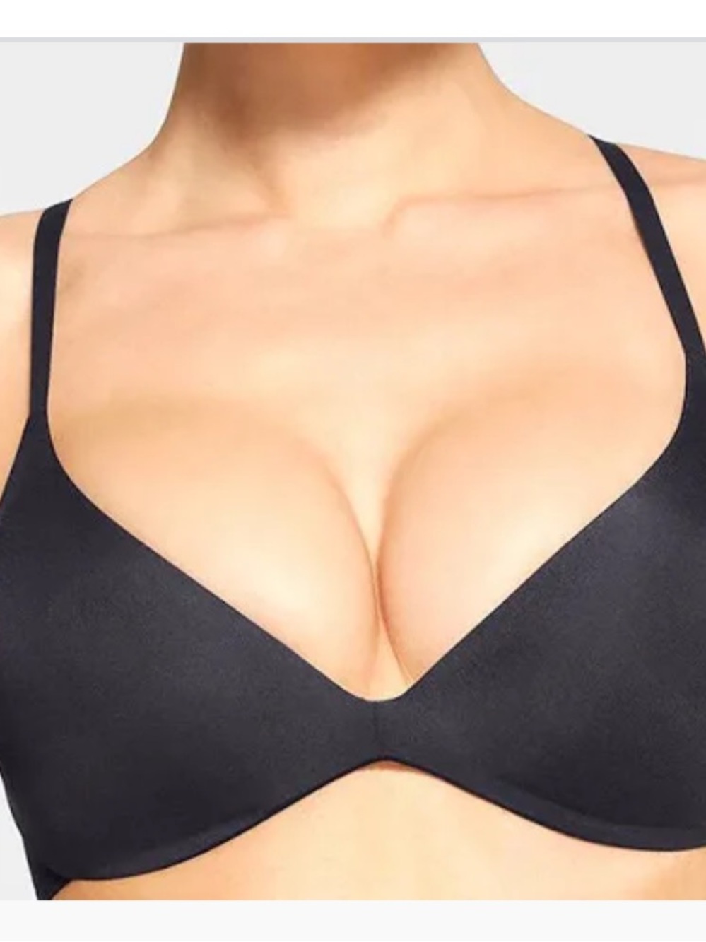 SKIMS Super Push-Up Bra in Black size 38D